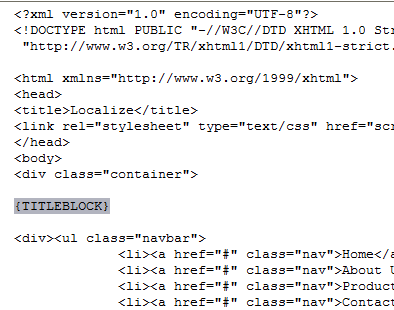 index file after