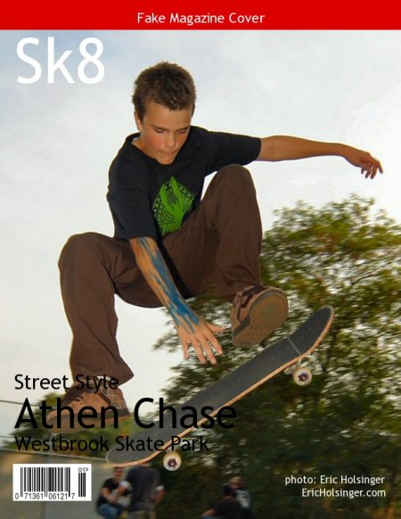 Fake Magazine Cover