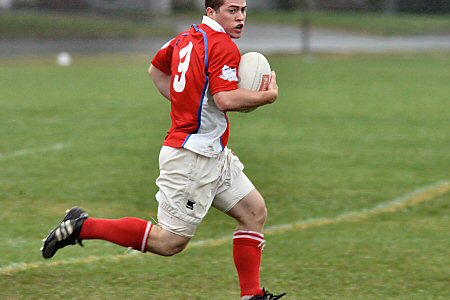 Portland Rugby Club runs in the first try, by Eric Holsinger