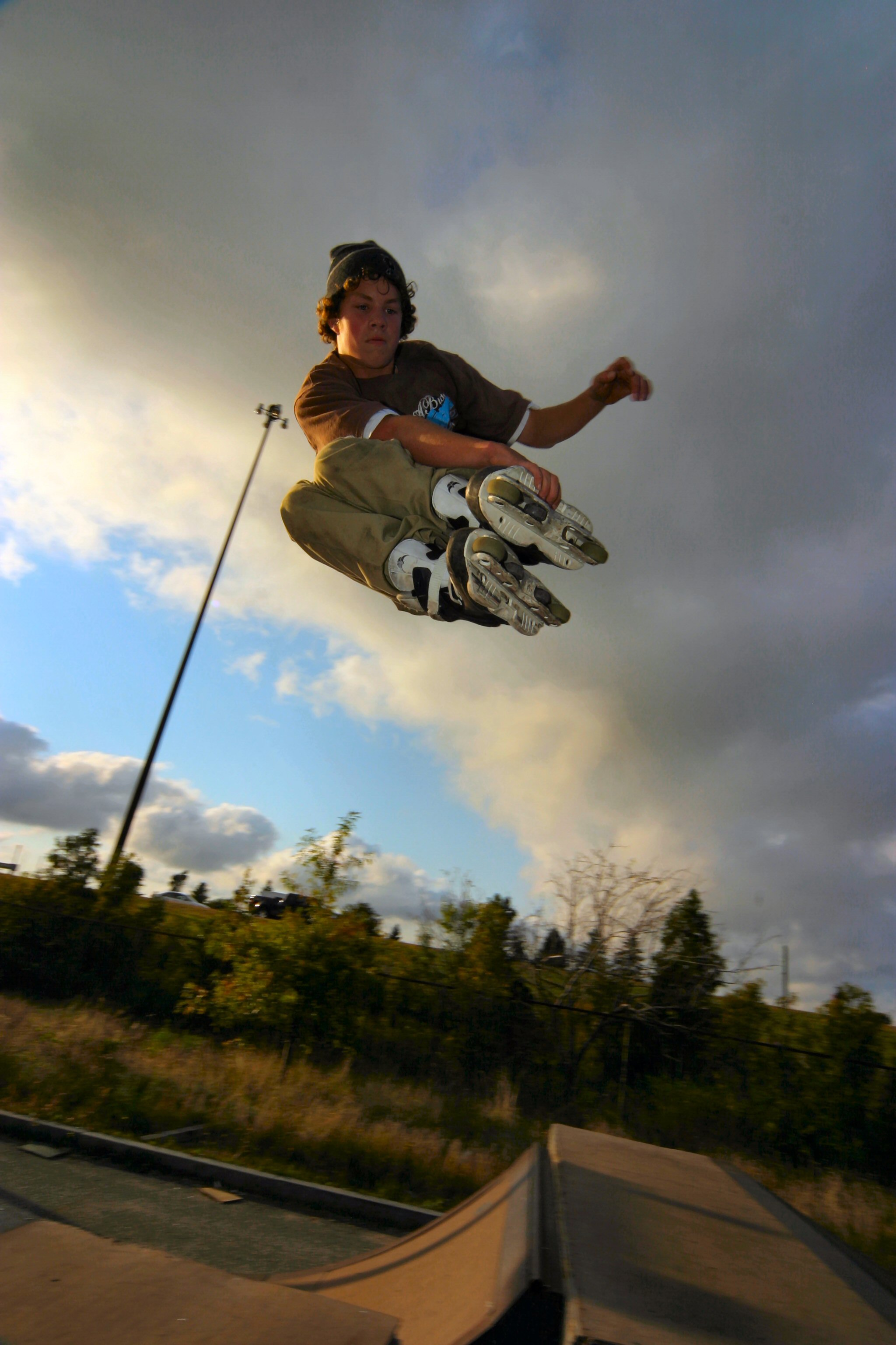 aggressive skating face