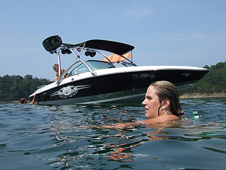 Swimming in South Holston Lake