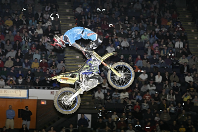 Freestyle Motocross at Cumberland County Civic Center in Portland Maine, by Eric Holsinger