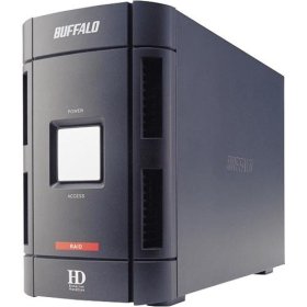 Buffalo DriveStation DUO external hard drive with RAID