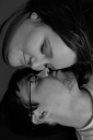 Deni and Scott Wedding Announcement Portrait Photo by Eric Holsinger