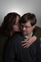 Deni and Scott Wedding Announcement Portrait Photo by Eric Holsinger