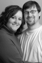 Deni and Scott Wedding Announcement Portrait Photo by Eric Holsinger