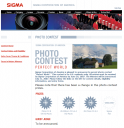 Sigma Corporation of America Perfect World Competition Homepage