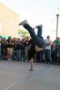 Breakdancing and hip hop at La Kermesse festival, photography by Eric Holsinger