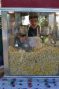 Cub Scouts popcorn concession stand at La Kermesse, photography by Eric Holsinger