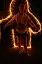 Sparkler Photo, Long Exposure, by Eric Holsinger