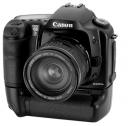 Canon EOS Digital SLR camera with battery grip